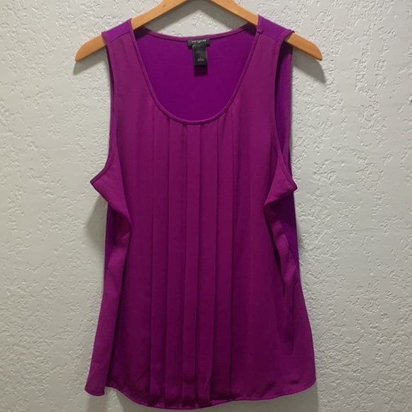 ANN TAYLOR BLOUSE &SKIRT SET (14) MARVE Color - Picture 8 of 13